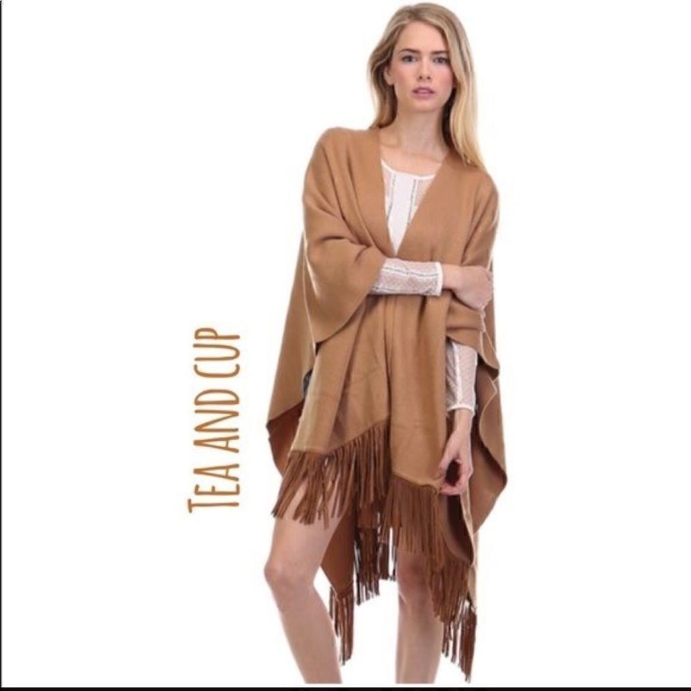 Tea n Cup Boho Chic Poncho